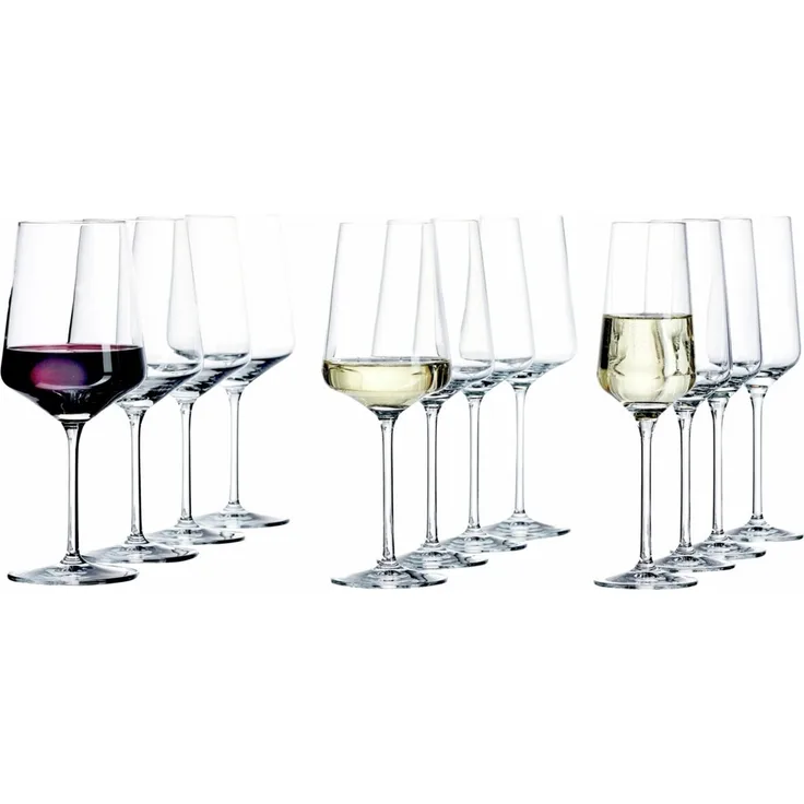 Ritzenhoff 'LICHTWEISS' Glasset 12tlg, Glas klar, 5.5 x 28.5 x 20 cm, spülmaschinenfest