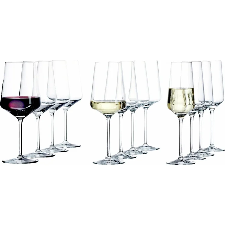 Ritzenhoff 'LICHTWEISS' Glasset 12tlg, Glas klar, 5.5 x 28.5 x 20 cm, spülmaschinenfest – Bild 1