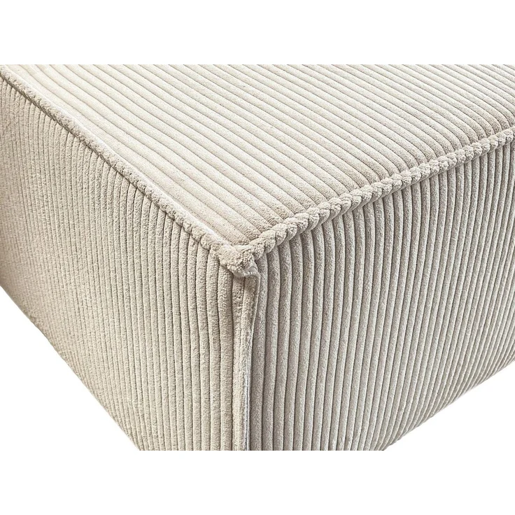 Lookway Wohnlandschaft CARLOS U CORD Gepolstertes Sofa in U-Form, Schlaffunktion – Bild 3