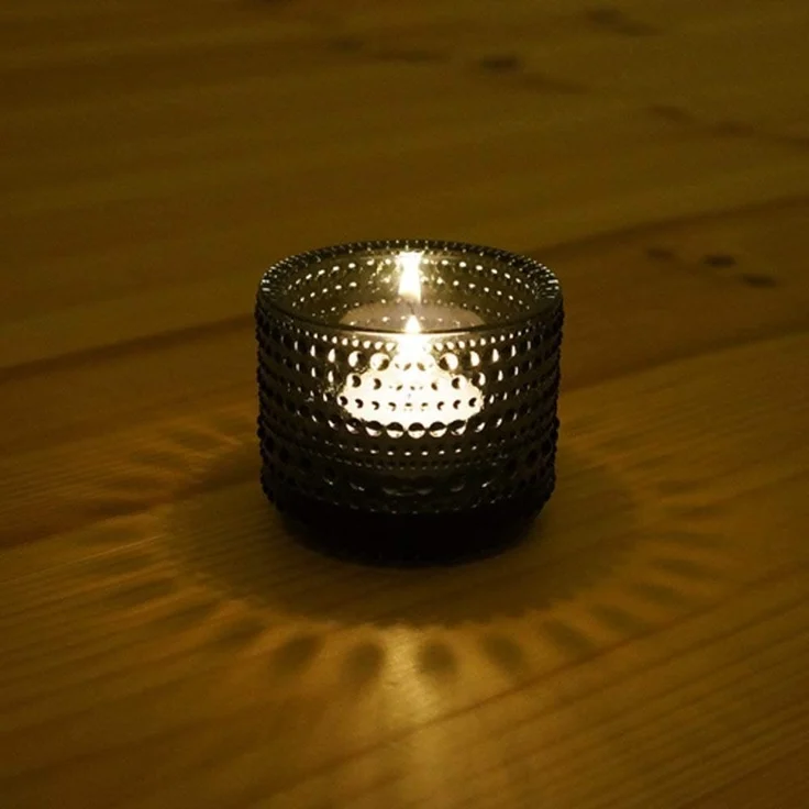 iittala Kastehelmi Windlicht grau 64 mm – Bild 5