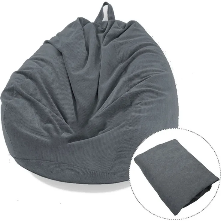 Diwzbyn Sitzsack Sitzsackstuhl für Kinder und Erwachsene, nur Bezug (Keine Füllung), für Sofa-Stofftiere