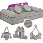 Linodino Kindersofa Spielsofa I Schaumstoff Stapelsteine für Kinder I Kindercouch, 3 Jahre Garantie