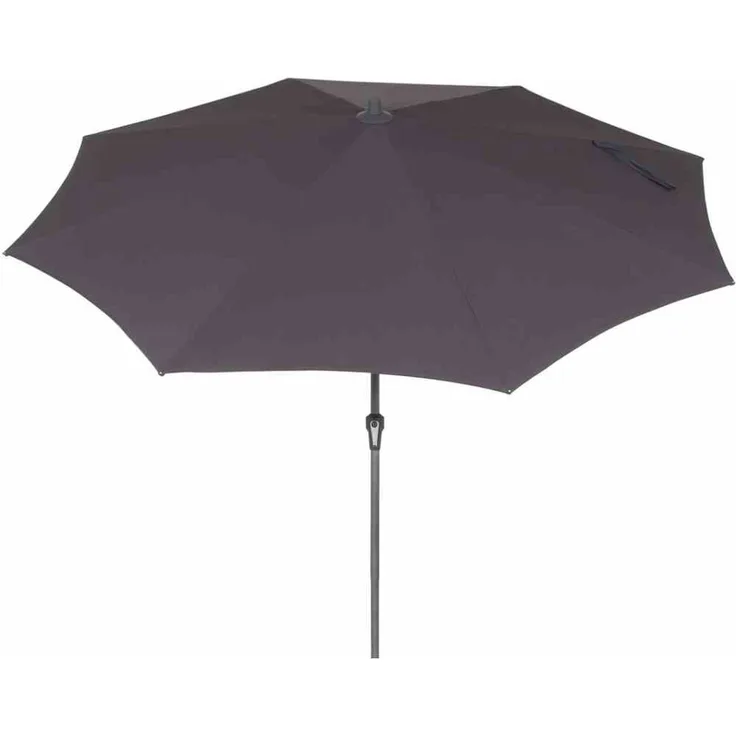 Siena Garden Sonnenschirm Mittelstockschirm Avio anthrazit Ø 300cm Marktschirm