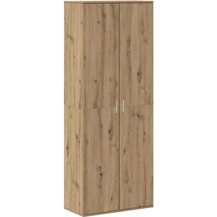 vidaXL Highboard Artisan-Eiche 70 x 33,5 x 180 cm Holzwerkstoff 3365565