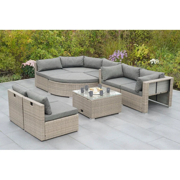 Aosta Lounge Set, inkl. Auflagen – Bild 5