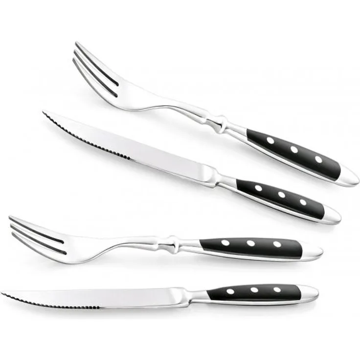 Steakbesteck / Pizzabesteck 4tlg. Bistro - für 2 Personen