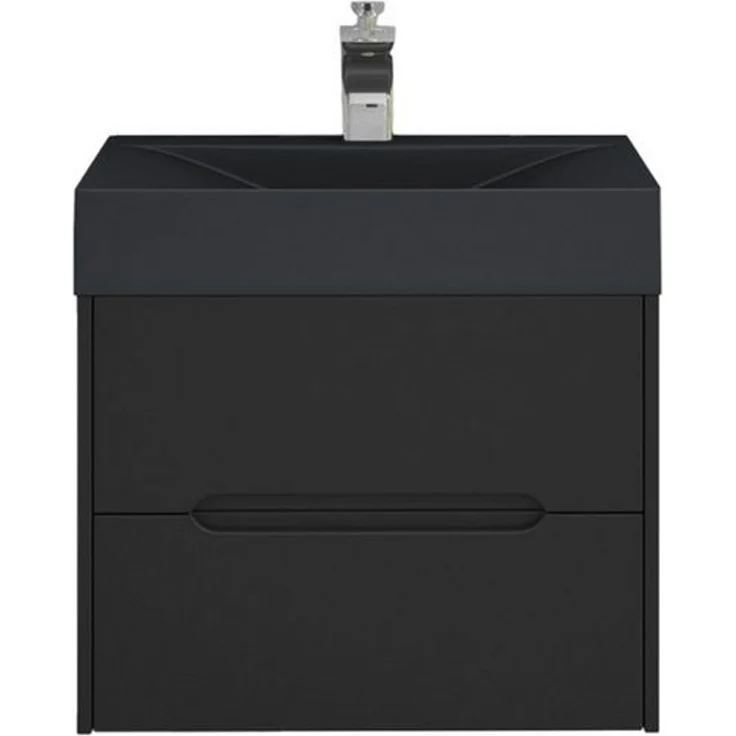 doporro Badmöbel-Set Badschrank Yoga Waschbeckenunterschrank Wandmontage Waschbecken – Bild 4