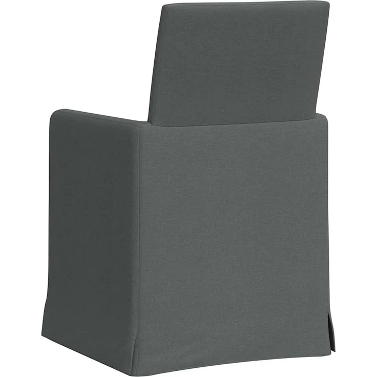 vidaXL Esszimmerstühle 2 pcs Dunkelgrau 57 x 67 x 95 cm Stoff 42017904 – Bild 5