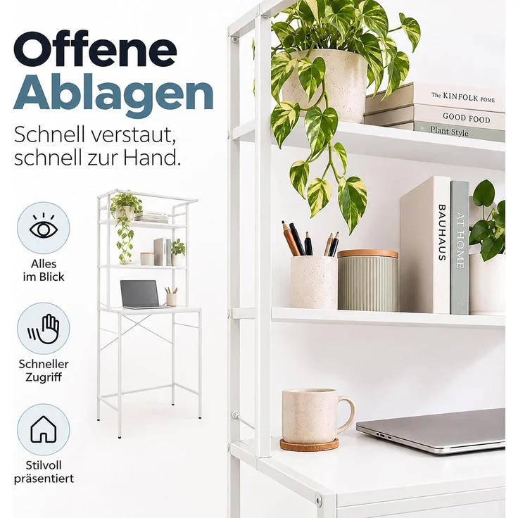 Relaxdays Waschmaschinenregal 3 Ablagen – Bild 9