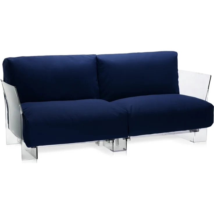 Kartell Pop Sofa Gänsedaunen/Baumwollstoff – Bild 1