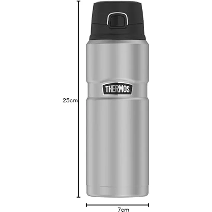 Thermos Isolierflasche Stainless King, Trinkflasche, Edelstahl, Stainless Steel Matt, 700 ml, 4010205070 – Bild 9
