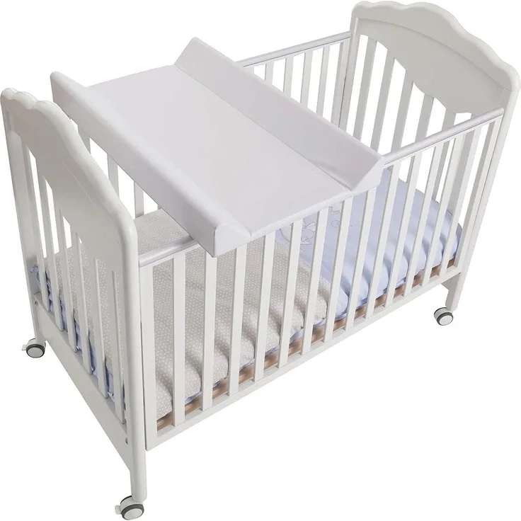 ITALBABY 050. 6015 Wickelauflage PVC, 2 Seiten, fester Boden Bianco