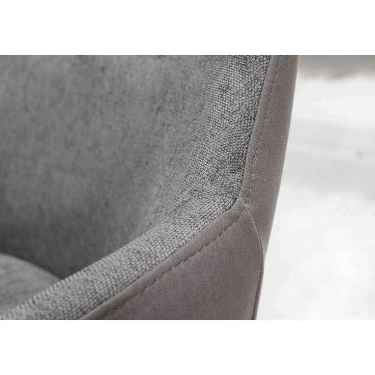 Drehstuhl Wildeiche 56x60x87 grau TACOMA #10 – Bild 6