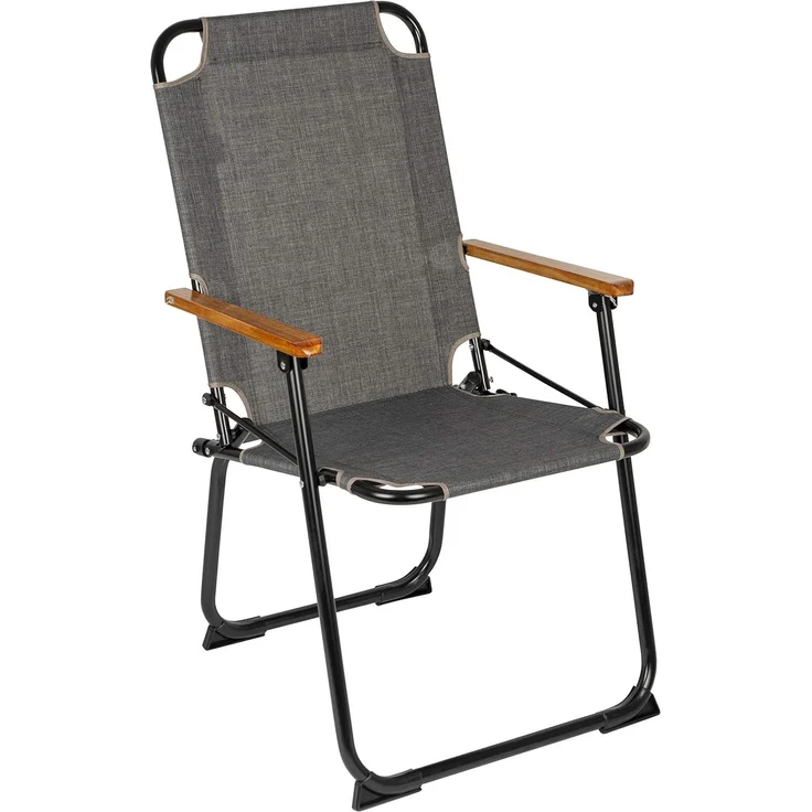 Bo-Camp Campingstuhl Klappstuhl Brixton Camping Stuhl, Angel Klappsessel Alu Faltbar 100 kg – Bild 1