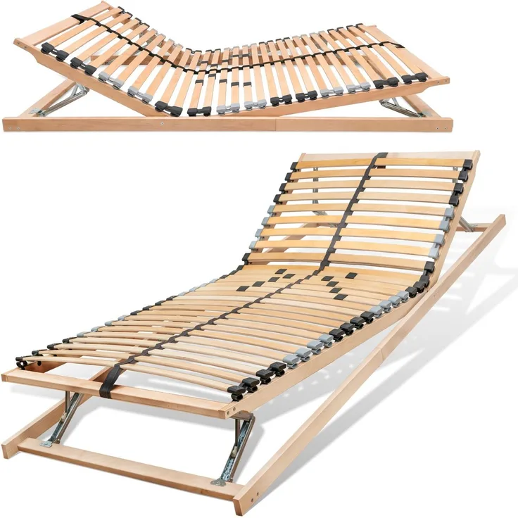 Coemo 7 Zonen Lattenrost Ergo KF 80x200 cm mit Kopf- & Fußteilverstellung