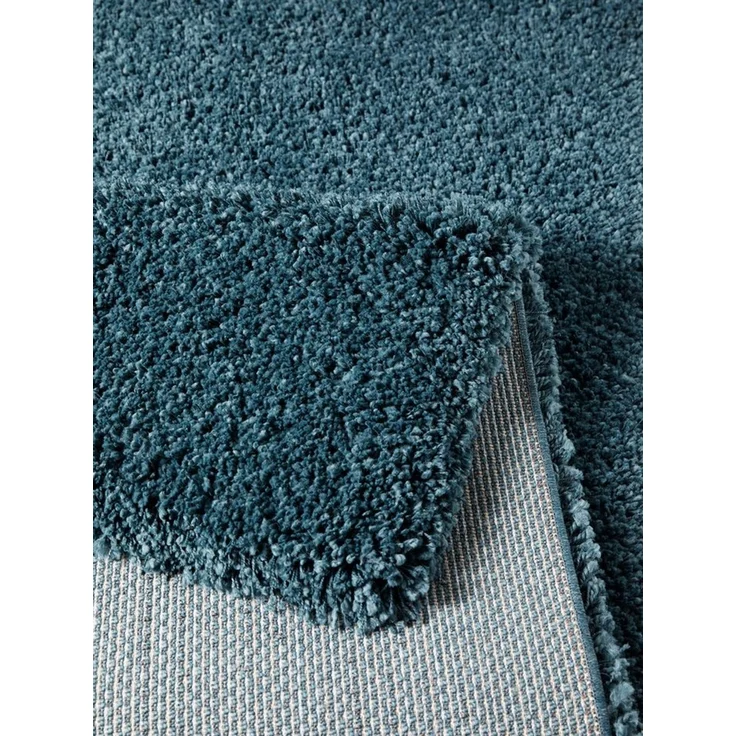 TaraCarpet Langflor-Teppich Ragolle Twilight, rechteckig, Höhe: 60 mm, Shaggy Hochflorteppich petrol Wohnzimmer Schlafzimmer 080x150 – Bild 3