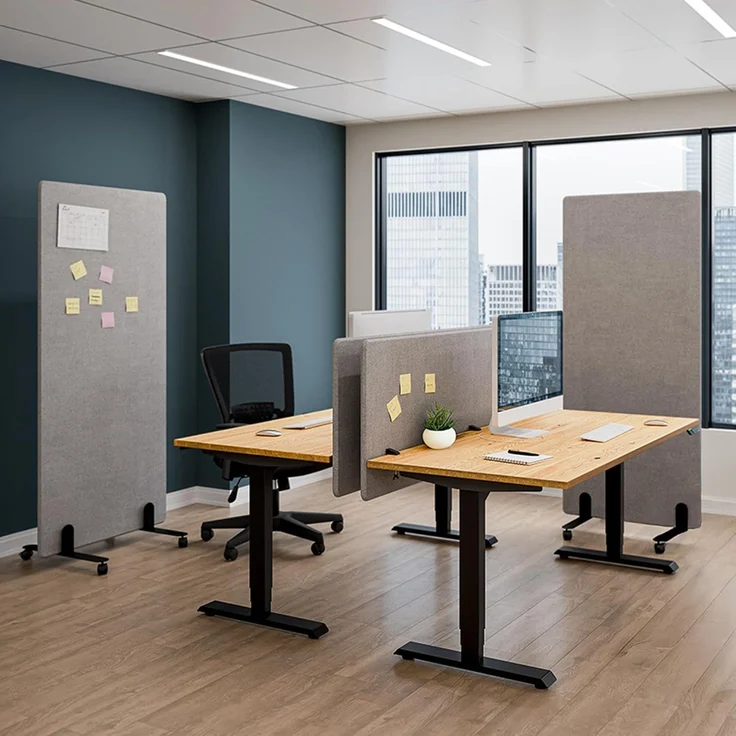 Ergotopia Raumteiler Ergotopia Focus Floor Akustik-Trennwand – Bild 5