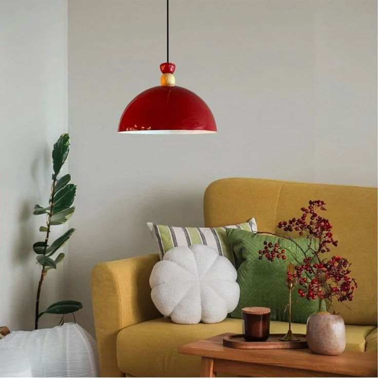 Bamyum Pendelleuchte Pendelleuchte Yimpi Hängelampe Industrial Ø30 cm, E27, Moderne Lampe, ohne Leuchtmittel, E27, Dimmbar, Einstellbare Kabellänge – Bild 1