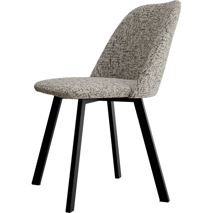 Mirjan24 Polsterstuhl K109 (Farbe: Bella 55), 80 x 58 x 47 cm – Bild 1