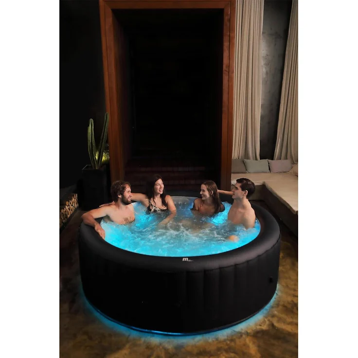 MSpa Whirlpool aufblasbar 2024 AURORA Farbwechsel LED Outdoor Pool XXL 6 Personen – Bild 7
