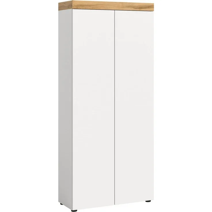 OTTO home Schuhschrank MAMBO, TOPSELLER!, Höhe 179cm, stehend & hängend, push-2-open (1-St, 2 farbige Ausführung) Schuhschrank, Schuhkommode, Flur, Diele