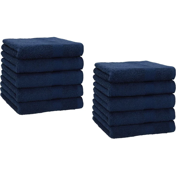 Betz Seiftuch 10 Stück Seiftücher Premium 100% Baumwolle Seiflappen-Set 30x30 cm