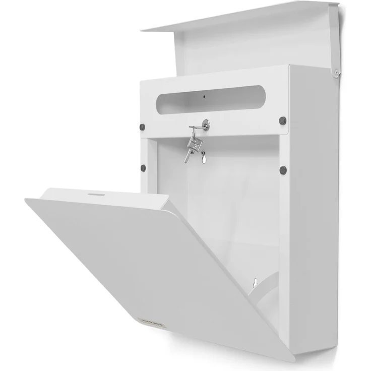 Spinder Design Briefkasten Inbox Weiß – Bild 4