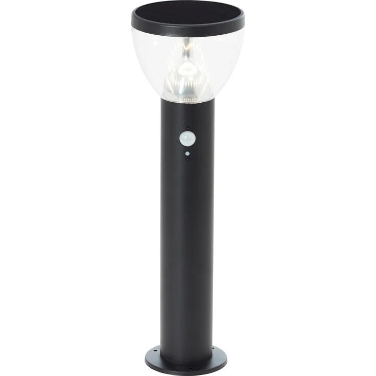Brilliant AG Leuchten G40411-06 Tulip LED Außensockelleuchte Solar Bewegungsmelder 52cm schwarz – Bild 1