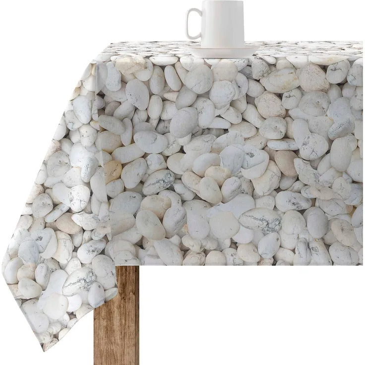 Belum Tischdecke mit Fleckenabweisend, Größe 300 x 155 cm, extraweich, Mehrfarbig, 100, Stoff 100% Bio-Baumwolle, Modell 0317-27