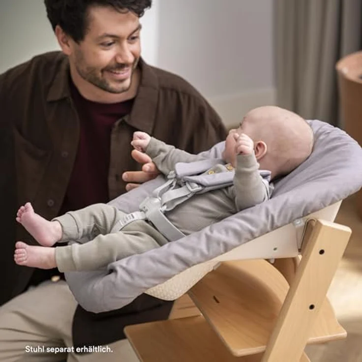 Stokke Tripp Trapp® Neugeborenen Set Grey grau – Bild 7