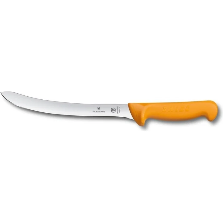 Victorinox Swibo Küchen--Fischmesser, 20 cm Klinge, Normaler Schliff, Flexible Klinge, gelb – Bild 2