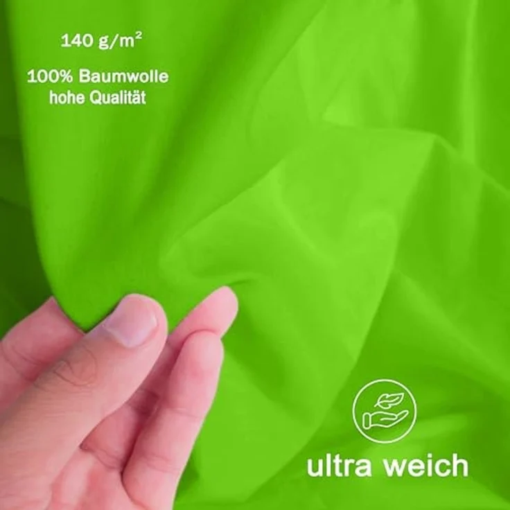 Camry Spannbettlaken CLASSIC Jersey 100% Baumwolle Spannbetttuch atmungsaktiv Gummizug, Jersey Baumwolle, Gummizug: rundum, 100% Baumwolle, alle Matratzenhöhen, atmungsaktiv, pflegeleicht – Bild 3
