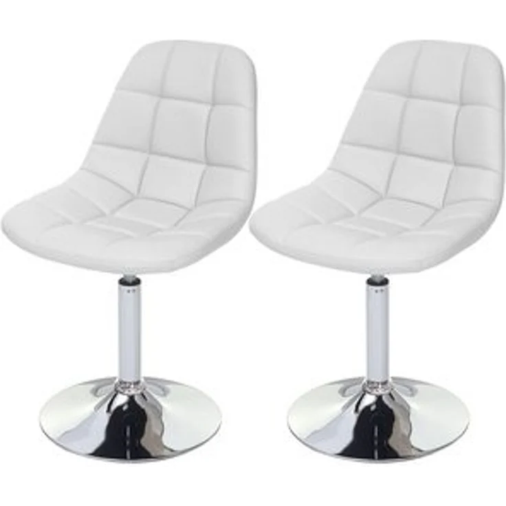 MCW Esszimmerstuhl MCW-A60-2 (Set, 2 St), 2er-Set, Rutschsicher durch Kunststoff-Fußbodenschoner, drehbar 360° – Bild 6