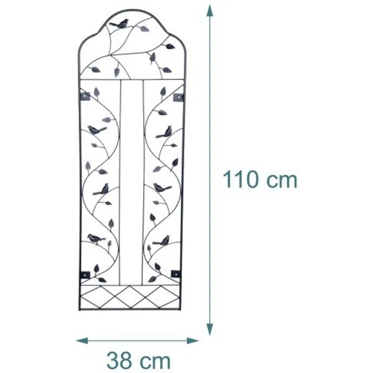 Relaxdays Rankgitter Wand 2er Set – Bild 4