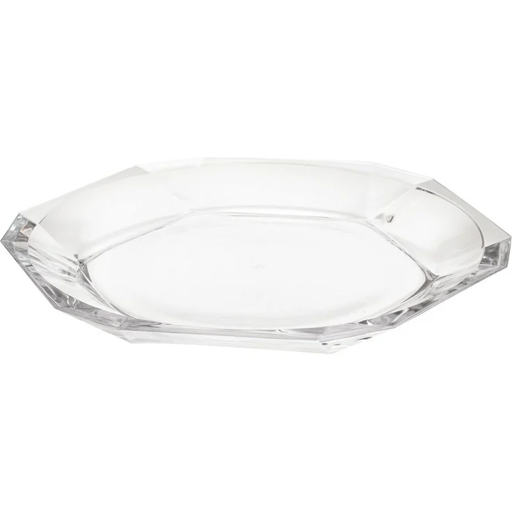 Pasabahce Crystallin Reflection Servierplatte aus hochwertigem Glas - ø30 cm – Bild 5