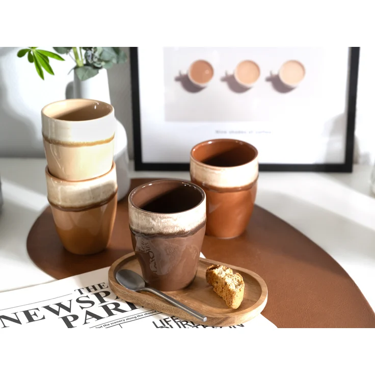 Squeezy Mocha Mousse, Kaffeebecher 4-tlg (mo) – Bild 2