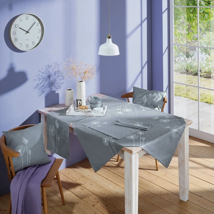 Erwin Müller Tischdecke Tischläufer "Pusteblume", Blumen – Bild 3