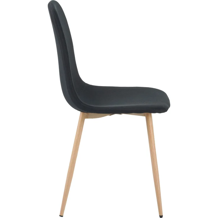 Esszimmerstühle 4er Set FANO schwarz - Komfortabler Polsterstuhl für Modernes und Stilvolles Design am Esstisch - Küchenstuhl oder Stuhl Esszimmer mit hoher Belastbarkeit bis 110kg – Bild 6
