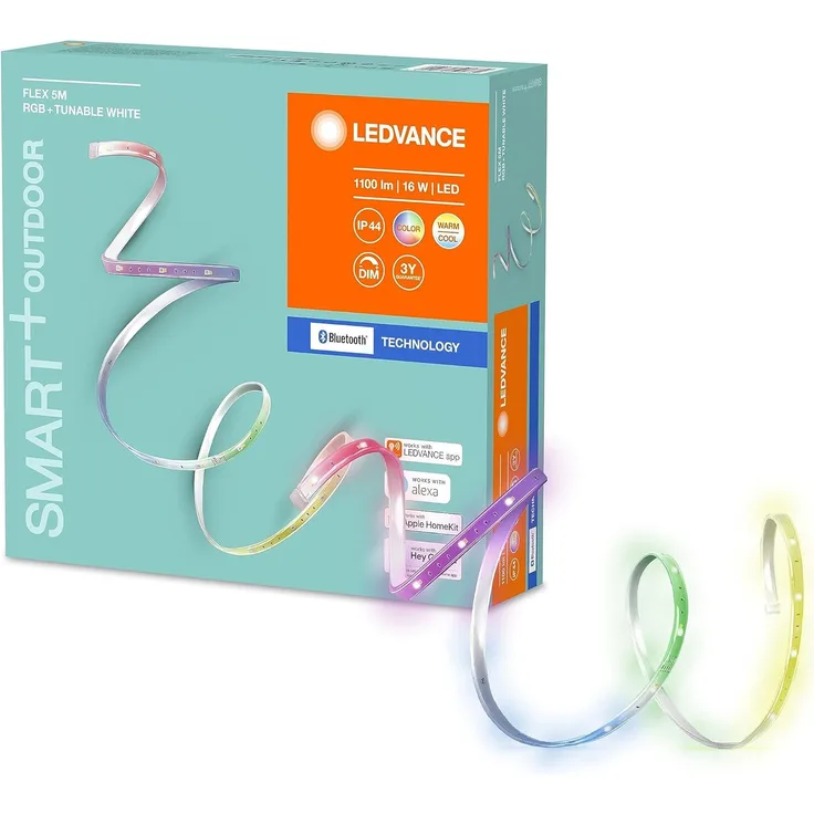 LEDVANCE Bluetooth SMART+ Flex OUTDOOR LED Lichtband mehrfarbig 5M