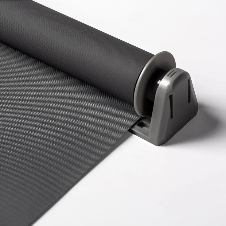 Verdunkelungsrollo Klemmfix ohne Bohren 90x150 cm Grau Verdunklungsrollo Fensterrollo Rollo Seitenzugrollo Klemmrollo für Fenster & Tür – Bild 3