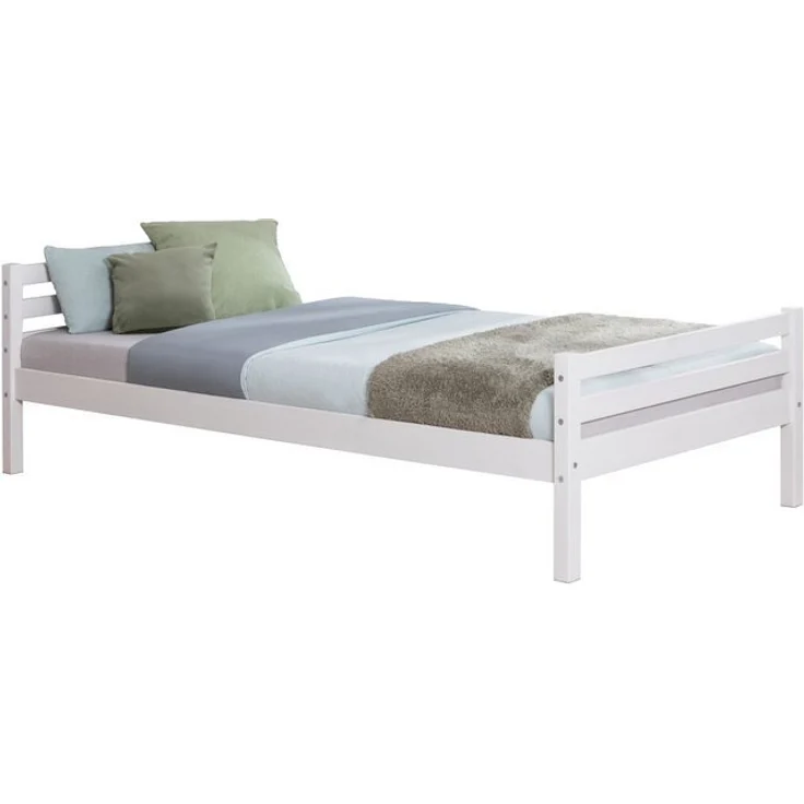 Ticaa Jugendbett, Futonbett in diversen Breiten, Kiefer, mit Rollrost – Bild 4