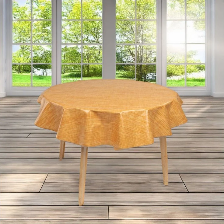 laro Tischdecke rund 140 cm wachstuchtischdecke Tischdecke abwaschbar – Bild 2