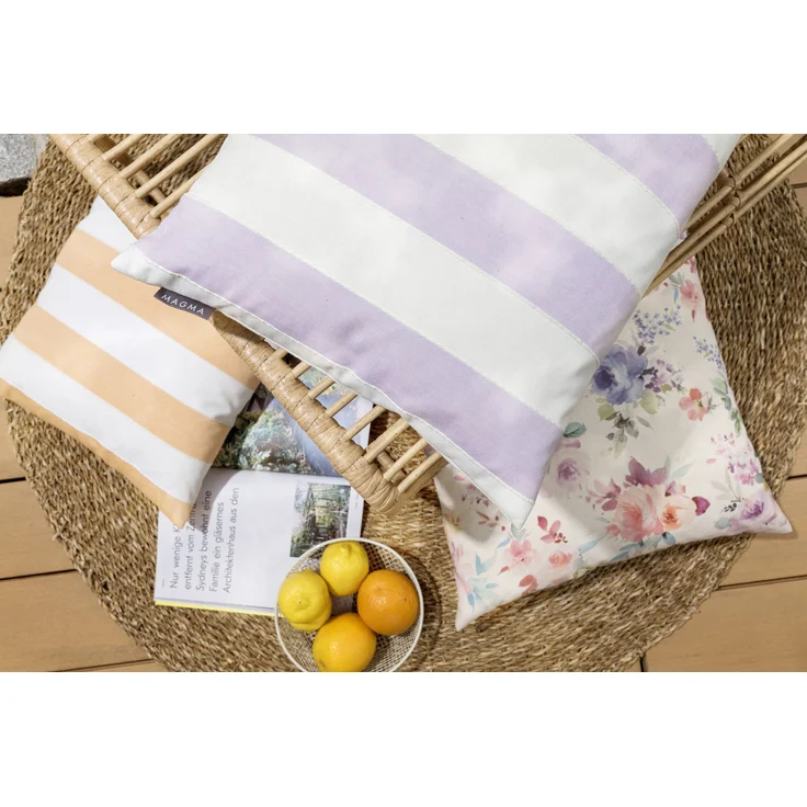 MAGMA Kissenhülle MARLENE mandarine BL 40x60 cm orange – Bild 2