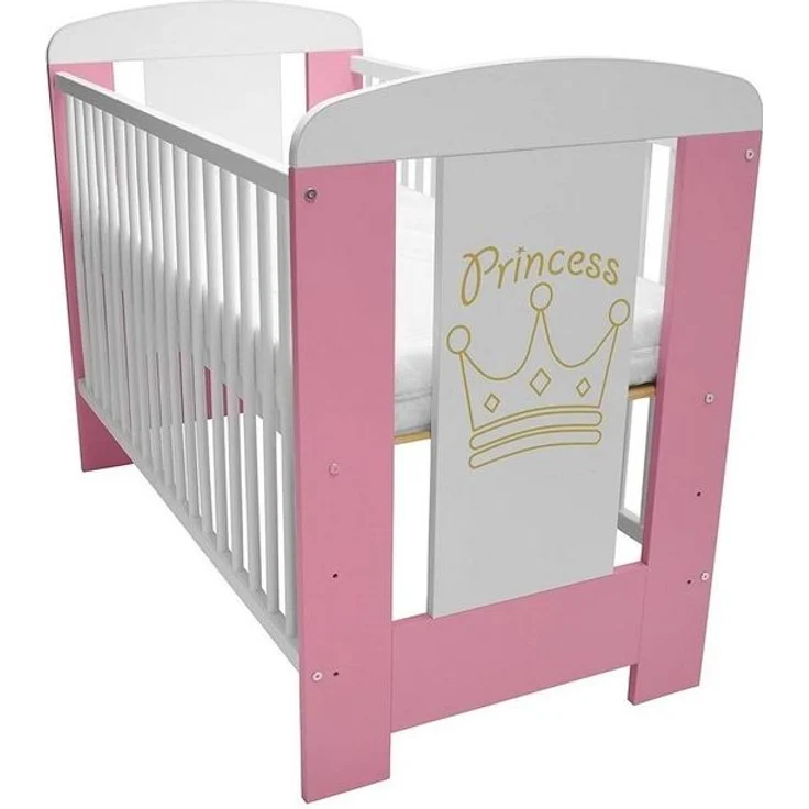 Best for Kids Babybett Babybett 120x60 cm mit und ohne Matratze, 4-teilig, aus Buchenholz, Kinderbett, Babybett 60x120 cm mit 3 herausnehmbare Schlupfsprossen – Bild 4