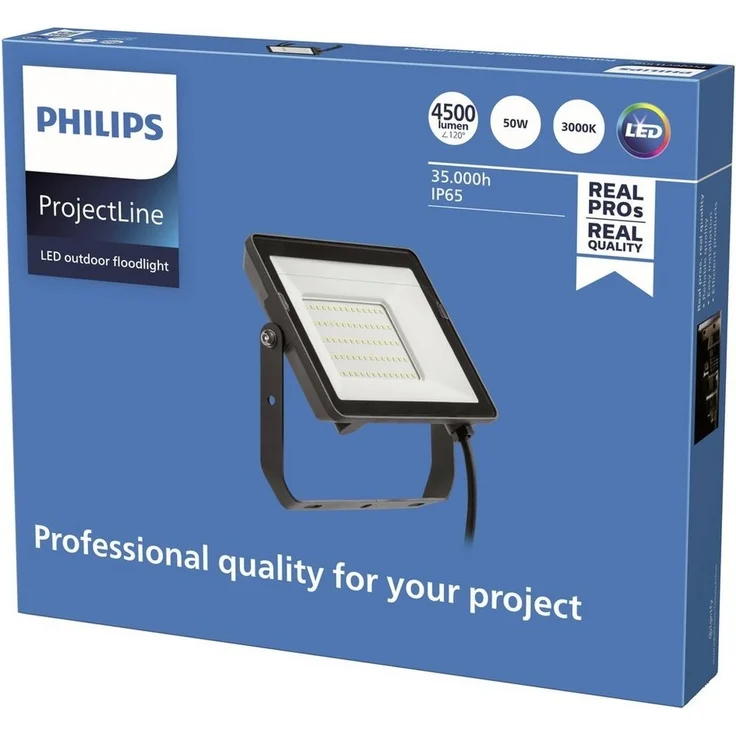 Philips LED Flutlicht ProjectLine 50W warmweiß – Bild 2