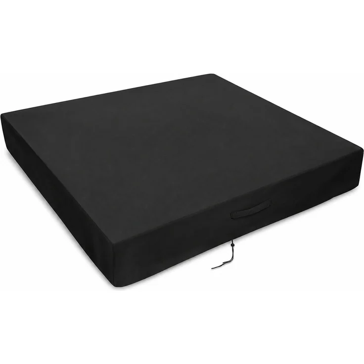 Sandkastenabdeckung, Schwarz, 150 x 150 x 20 cm – Bild 1