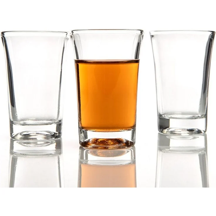 12 Stück Schnapsgläser 4cl aus Glas spülmaschinengeeignet - robuste Shotgläser in Gastro Qualität – Bild 5