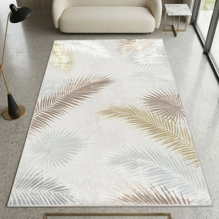 Carpetia Designteppich Dekorative Muster, rechteckig, Höhe: 8 mm, pflegeleicht, weich – Bild 1