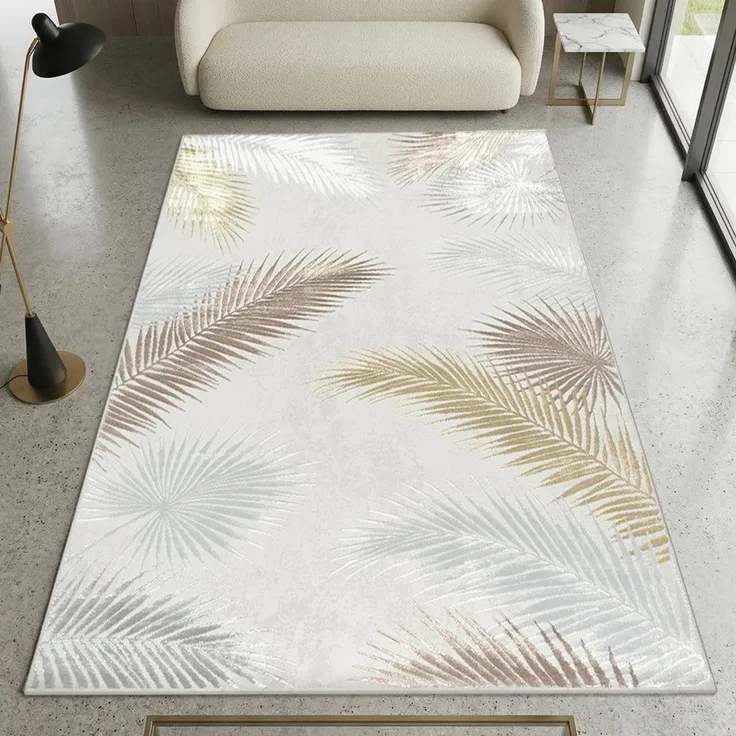 Carpetia Designteppich Dekorative Muster, rechteckig, Höhe: 8 mm, pflegeleicht, weich
