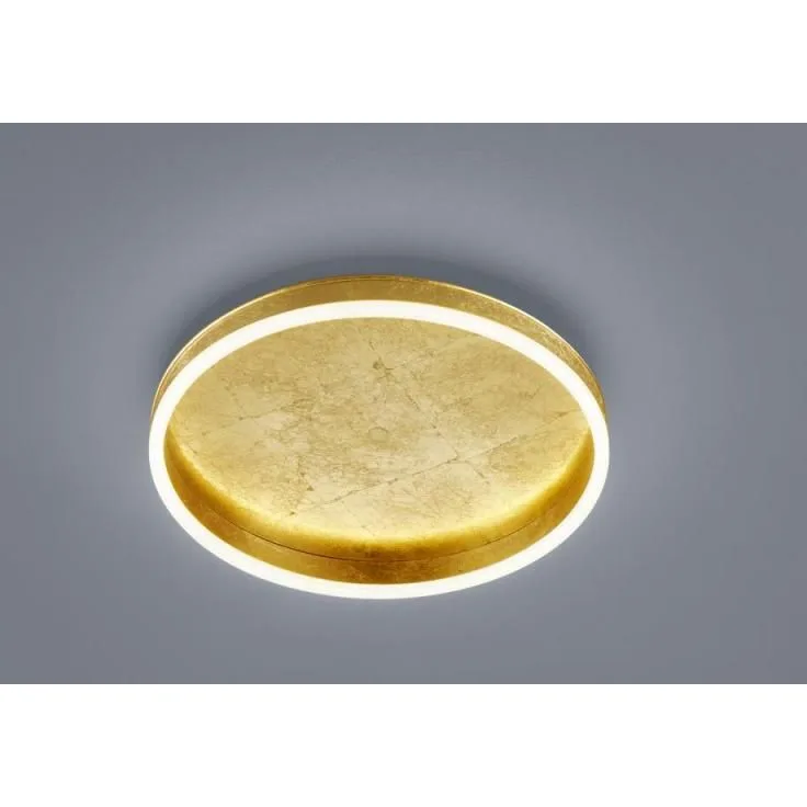 Helestra LED-Deckenleuchte SONA 40cm Blattgold 15/1993. 09